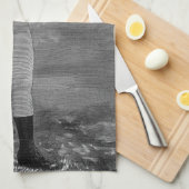 ヴィンテージスポーツボクシング、ボクサーのプロフィビクトリアンール キッチンタオル (四つ折り)