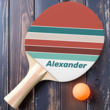 ヴィンテージスポーツミントストライプのレインボー