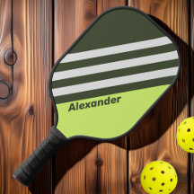 ヴィンテージスポーツモスの名前ストライプ付きフェード