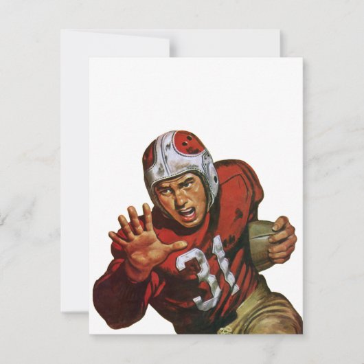 ヴィンテージスポーツランニングサッカー選手の背番号31 (正面)