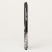 ヴィンテージスポーツレーシングイエローレースカーレーサー Case-Mate iPhoneケース (裏面/左)