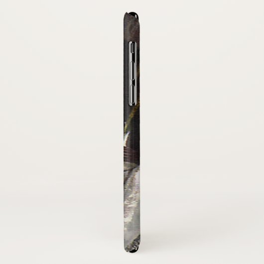 ヴィンテージスポーツレーシングイエローレースカーレーサー Case-Mate iPhoneケース (裏面/左)