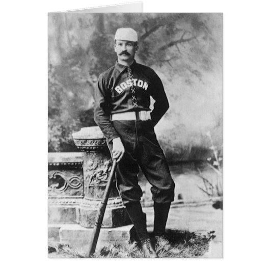 ヴィンテージスポーツ写真、ボストン野球選手 (正面)