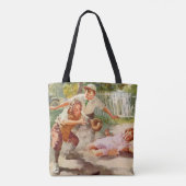 ヴィンテージスポーツ子ど遊ここも野球 トートバッグ (裏面)