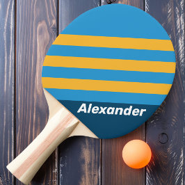 ヴィンテージスポーツ海軍ブルーストライプの名前 卓球ラケット