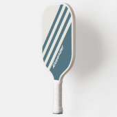 ヴィンテージスポーツ石板グストライプレイの名前 ピックルボールラケット (左)