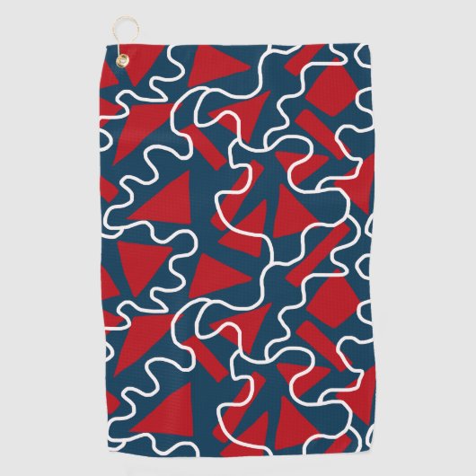 ヴィンテージスポーツ衣服 ゴルフタオル (正面)