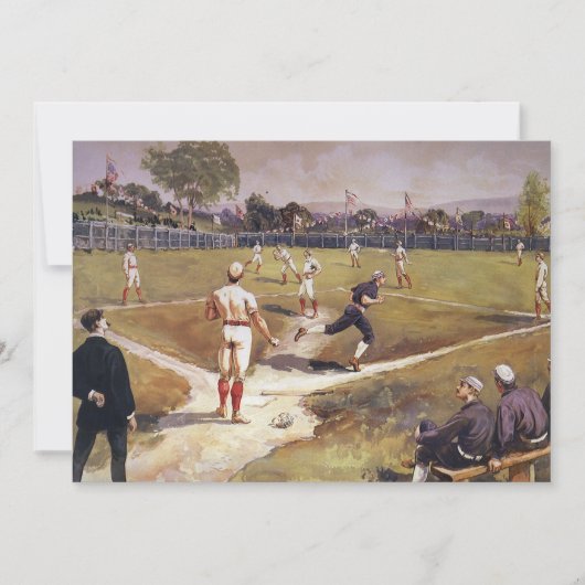 ヴィンテージスポーツ野球ゲーム(Henry Sandham) (正面)