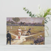 ヴィンテージスポーツ野球ゲーム(Henry Sandham) (スタンド正面)