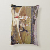 ヴィンテージスポーツ野球ゲーム(Henry Sandham) アクセントクッション (裏面(縦))