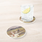 ヴィンテージスポーツ野球ゲーム(Henry Sandham) コースター (側面)