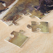 ヴィンテージスポーツ野球ゲーム(Henry Sandham) ジグソーパズル (側面)