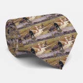 ヴィンテージスポーツ野球ゲーム(Henry Sandham) ネクタイ (ロール)