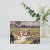 ヴィンテージスポーツ野球ゲーム(Henry Sandham) ポストカード (スタンド正面)