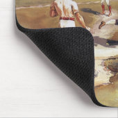 ヴィンテージスポーツ野球ゲーム(Henry Sandham) マウスパッド (コーナー)