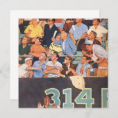 ヴィンテージスポーツ野球ファン|ゲーム招待状 招待状 (正面/裏面)