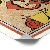 ヴィンテージスポーツ野球リーチのガイドカバーアート ポスター (角)