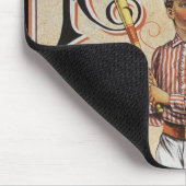 ヴィンテージスポーツ野球リーチのガイドカバーアート マウスパッド (コーナー)