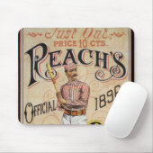 ヴィンテージスポーツ野球リーチのガイドカバーアート マウスパッド (マウス)