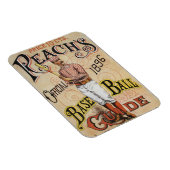 ヴィンテージスポーツ野球リーチのガイドカバーアート マグネット (右側)