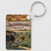 ヴィンテージスポーツ野球三歯雑誌カバー キーホルダー (裏面)