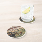 ヴィンテージスポーツ野球三歯雑誌カバー コースター (側面)