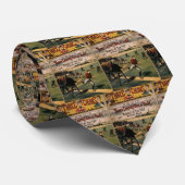 ヴィンテージスポーツ野球三歯雑誌カバー ネクタイ (ロール)