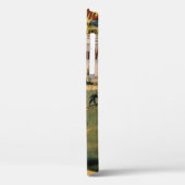 ヴィンテージスポーツ野球三歯雑誌カバー Case-Mate iPhoneケース (裏面 / 左)