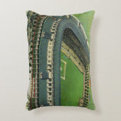 ヴィンテージスポーツ野球場エアリアルビュー アクセントクッション (正面(垂直))
