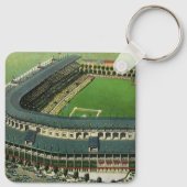ヴィンテージスポーツ野球場エアリアルビュー キーホルダー (裏面)