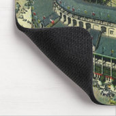 ヴィンテージスポーツ野球場エアリアルビュー マウスパッド (コーナー)