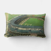 ヴィンテージスポーツ野球場エアリアルビュー ランバークッション (正面)