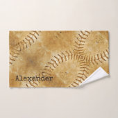 ヴィンテージスポーツ野球用バスタオルセット バスタオルセット (ハンドタオル)