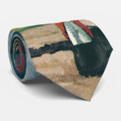 ヴィンテージスポーツ野球選手がマウンドで投手 ネクタイ (ロール)