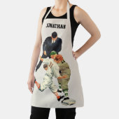 ヴィンテージスポーツ野球選手セーフアットホームプレート エプロン (インサイチュ)