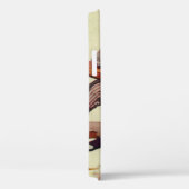 ヴィンテージスポーツ野球選手、ホームに滑り込む選手 Case-Mate iPhoneケース (裏面 / 右)