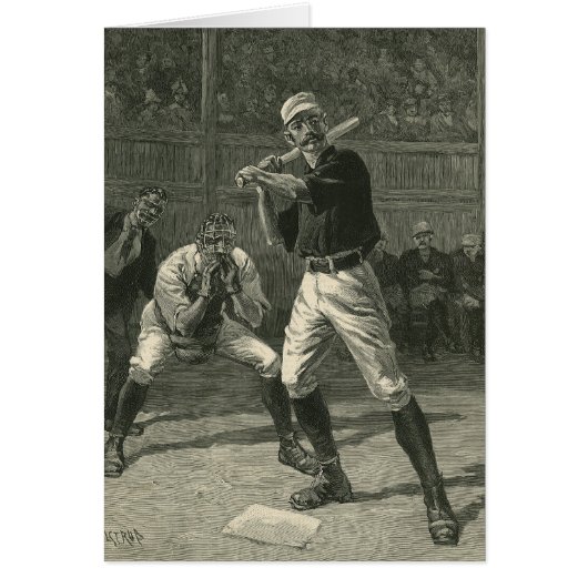 ヴィンテージスポーツ野球選手Thulstrup (正面)