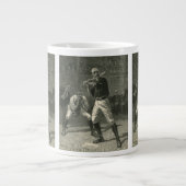 ヴィンテージスポーツ野球選手Thulstrup ジャンボコーヒーマグカップ (正面)