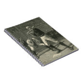 ヴィンテージスポーツ野球選手Thulstrup ノートブック (右側)