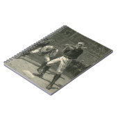 ヴィンテージスポーツ野球選手Thulstrup ノートブック (左側)