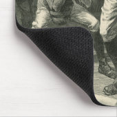 ヴィンテージスポーツ野球選手Thulstrup マウスパッド (コーナー)