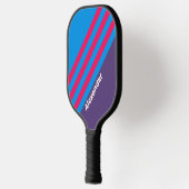 ヴィンテージスポーツ電動ストライプブドウの名前 ピックルボールラケット (左)