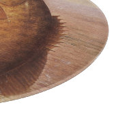 ヴィンテージスポーツ魚釣りラージムウスブラウンバスフィッシュ カッティングボード (角)