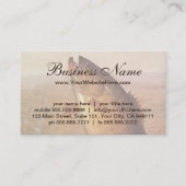 ヴィンテージスポーツ魚釣りラージムウスブラウンバスフィッシュ 名刺 (正面)