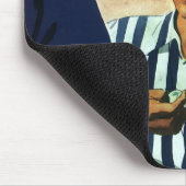 ヴィンテージスポーツ，サッカー審判コイントス マウスパッド (コーナー)