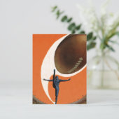 ヴィンテージスポーツ，サッカー選手がボールを蹴る (スタンド正面)