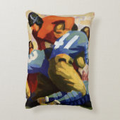 ヴィンテージスポーツ，サッカー選手 アクセントクッション (裏面(縦))