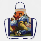 ヴィンテージスポーツ,サッカー選手 エプロン (正面)