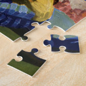 ヴィンテージスポーツ，サッカー選手 ジグソーパズル (側面)