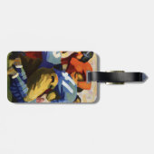 ヴィンテージスポーツ，サッカー選手 ラゲッジタグ (裏面横)